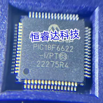 1-10PCS Novo izvirno resnično PIC18F6622-I/PT QFP-64 PIC18F6622 QFP64 en čip mikroračunalniška programa razpoke