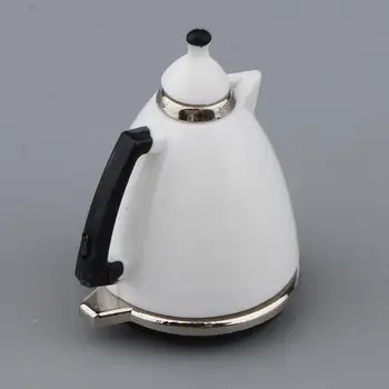 1:12 Miniaturni Lutke Kavo Pot, Mini Grelnik Vode Pohištvo Lutke Hiša Kuhinja Elektronika Dekor