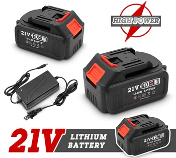 10/5 Baterije 21V Visoke Kakovosti Li Akumulatorske Baterije, ki 21V Moč Električno Orodje, Baterije 21V Električni Izvijač Adapter Baterija
