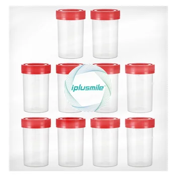 10 Kos Vzorčenje Pokal Urina Vzorcu Steklenice za Test Merilno Posodo Obsega Majhen