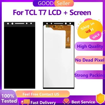 100% preizkušen LCD-Zaslon Za TCL T7 LCD zaslon občutljiv na Dotik Zaslon Računalnike Zbora Za TCL T7 LCD