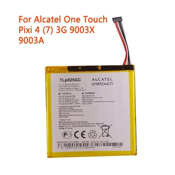 100% Prvotne Visoke kakovosti TLP025GC 2580mAh Baterije Alcatel One Touch Pixi 4 (7) 3G 9003X 9003A Mobilni Mobilni Telefon, Baterija,