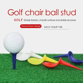 10PCS Plastičnih Anti-Rezina Golf Žogo Usposabljanje Tee Stol je Oblikovan Tee Prostem Golf Prakso Imetnik Golf Pribor