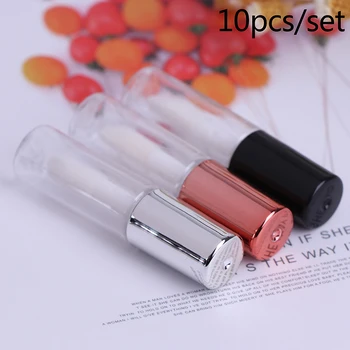 10PCS/Veliko Praznih Pregleden PE Lip Gloss Cevi Plastičnih Balzam za Ustnice Cev Šminka Mini Vzorec Kozmetični Posodo