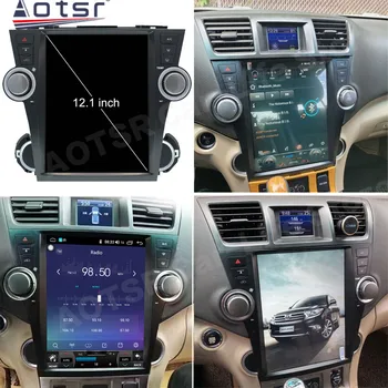 128G Tesa - Zaslon Multimedijski Predvajalnik Android Player Za Toyota Highlander 2007 2008 2009 2010 2011 2012 2013 GPS Radio Vodja Enote