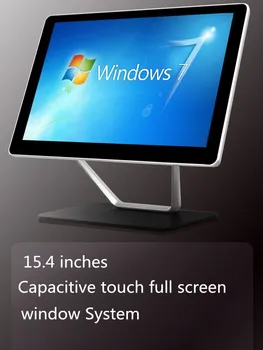 15.6 zaslon na Dotik One touch Panel POS Pralni blagajno računalnik in Supermarketov Vse V Enem POS Sistem Terminal