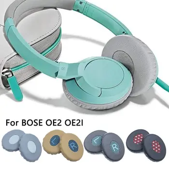 1Pair Zamenjava Earpads blazine za BOSE OE2 OE2I Slušalke Slušalke Usnje Earmuff Uho Kritje Earcups
