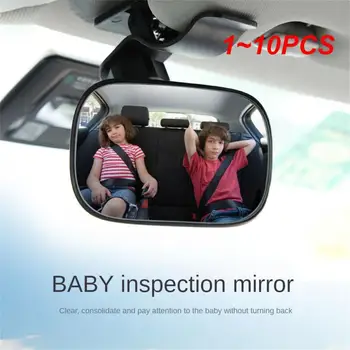 1~10PCS Avtomobilske Notranjosti Rearview Baby Ogledalo Avto Majhne Posnetke-O Nastavljiv Obrnjeni Nazaj, Pogled od Zadaj, Sedež Konveksno Ogledalo F-Najboljši
