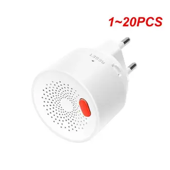 1~20PCS tuya zigbee Zemeljski Plin Senzor Gorljivih Gospodinjski Smart UNP Plina, Alarm Detektor Uhajanja Senzor požarne Varnosti pametni dom
