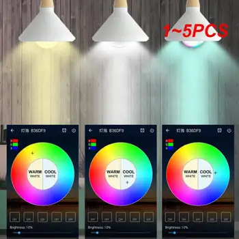 1~5PCS Smart Wifi Žarnice E27 Zatemniti Pisane LED Sijalka RGB Color Light APP WIFI Daljinsko upravljanje Preko IOS Android za Pametne Domov