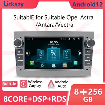 2 din Android 11 Avtomobilski Stereo sistem Za Opel Vectra C Zafiri B Corsa D C Astra H G Jvivaro Meriva Radio Multimedia Audio Navi Vodja Enote