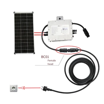 2 Določa IP68 Sončne Priključek Priključite 4000V 25A Za Sončne PV Sistem Plošča Vzporedno Zaščite Komplet Komplet