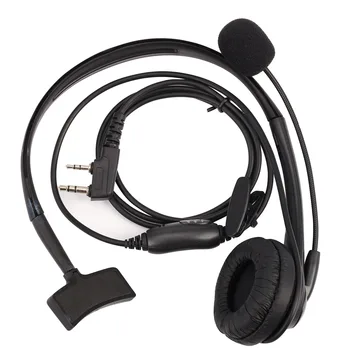 2-pin priključek za slušalke slušalke TK220 za Jianwu Baofeng UV-5R BF-888S Retevis H777 PUXING TYT interfonski C9009