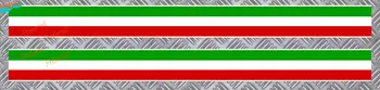 2 razreda tricolor Italija fiat 500 vespa nalepko sticke