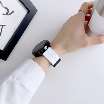 20/22 MM Univerzalni Silikon Watch Trak Za Samsung Galaxy Watch Huawei GT2 3 Amazfit GTR GTS Watchband Zapestnica vodoodporni Trak