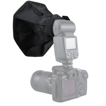 20 cm Octangle Slog Zložljivo Mehko Flash Svetlobe Difuzor Softbox Zajema Fotografije Flash Soft Difuzor Light Box Za Canon