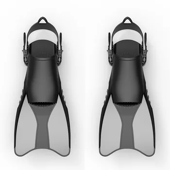 2023 Novi Nastavljiv Čipke-Up Strokovno Žaba Čevlji Moški Freestyle Potapljanje, Snorkeling Usposabljanje Plavanje Opreme Odraslih Plavuti