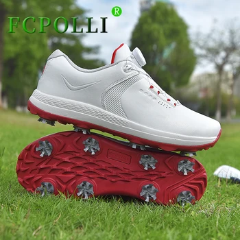 2023 Vroče Prodaje Moški Golf Čevlji Velikosti 47 Telovadni Copati Mens Hitro Vezna Golf Usposabljanje Človek Anti-Slip Hoja Čevlji za Človeka