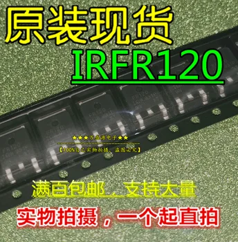 20pcs izvirne nove IRFR120 tiskanje FR120 IRFR120TRPBF ZA-252 FET