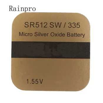 2PCS/VELIKO SR512SW 335 gumbaste 1.55 V Mikro Srebro Oksidne Baterije Watch baterije