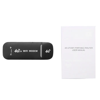 2X 4G USB Modem, Wifi Usmerjevalnik USB Ključ 150Mbps S Kartice SIM Slot Avto Brezžične dostopne točke Žep Mobilni Wifi