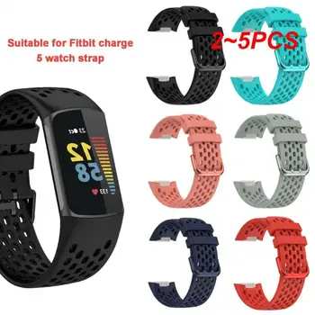 2~5PCS Uradni Watchband Za Fitbit Zaračuna 5 Trak correa Smartwatch Šport Manšeta Za Fitbit Charge5 trak dihanje