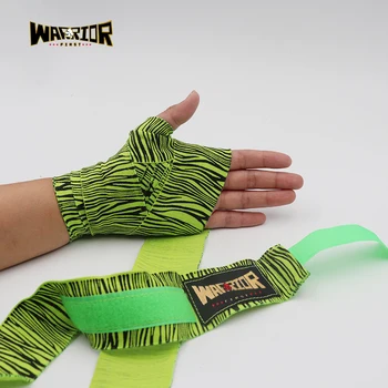 3M/5M Handwraps Boks Zebra Print Povoj Izsekavanje Roko Obloge Muay Thai MMA Boksarske Usposabljanje Roko Rokavice Zapestje Zaščito Trak