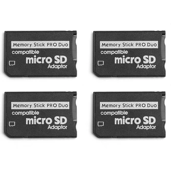 4X Memory Stick Pro Duo Adapter, Micro SD/Micro SDHC TF Kartico Memory Stick MS Pro Duo Kartica Za Sony PSP Sim Adapter