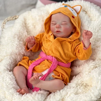 52 cm Chase Bebe Prerojeni Umetnik Oljne Barve Kože, Ročno izdelana Mehka na Dotik, Občutek Prilagodite Prerojeni Lutke Vidni Kože Muñecas, ki so prerojeni