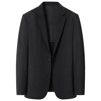 5554-High-end poslovnih prosti čas bo ustrezala moška jakna slim majhne ustrezala štiri letne čase strokovno obleke
