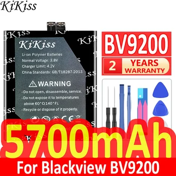 5700mAh KiKiss Zmogljiva Baterija BV 9200 (Li556578JLY) Za Blackview BV9200