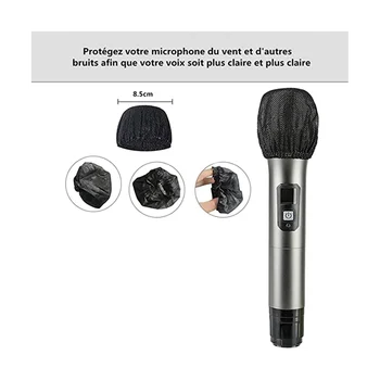 600 Kos Razpoložljivi Mikrofon Pokriva, Naprave za Mikrofon Pokriva, Ročni Mikrofon Zaščitni pokrov za Karaoke
