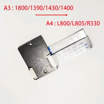 A3, A4, Print Head Pretvornik Za Epson L805 L800 DTF DTG UV Tiskalnik, Uporabite L1800 1390 1400 tiskalno glavo Adapter Krovu Kartice, Pretvorite