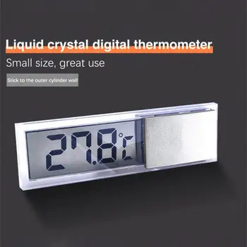 Aleekit Akvarij Termometer, Elektronski Digitalni Fish Tank Merjenja Temperature Fish Tank Temp Meter Akvarij Dodatki