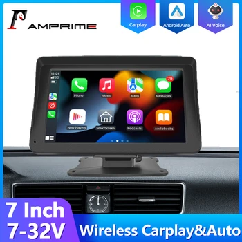 AMPrime 7 palčni Universal Carplay MP5 Prenosni Predvajalnik, Smart Avto Radio Multimedijski Predvajalnik Videa, Brezžični Android Auto Zaslon na Dotik