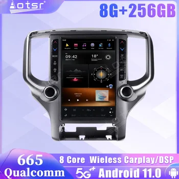 Android 11 avtoradio Zaslon Za Dodge RAM 1500 2500 2018 2019 2020 2021 GPS Carplay Centralne Multimedijski Predvajalnik, Stereo Vodja Enote
