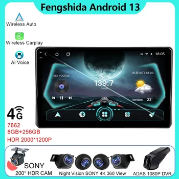 Android Auto Za Toyota Raize 1 2019 - 2023 Navigacija GPS avtoradio, Predvajalnik, Stereo Zaslon QLED Carplay 5G Wifi Ne 2Din 2 Din Dvd