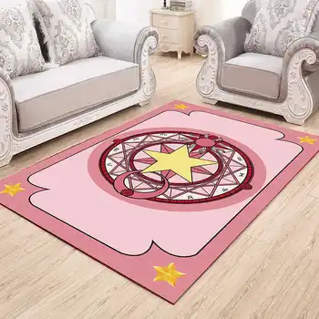 Anime Magic Star Pink Girl Preproga Talna Obloga Preprogo Preprogo Doma Hotel Dnevna Soba Anti Slip Darilo