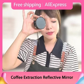 Aparat Za Ekstrakcijo Ogledalo Magnetna Privlačnost Espresso Strel Ogledalo Reflektivni Ogledalo Za Opazovanje Dna Portafilter Orodja