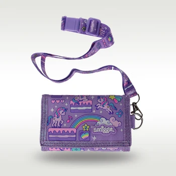 Avstralija Smiggle original hot-prodaja otroške denarnice dekle srčkan kawaii messenger bag vijolično samorog vrečko za shranjevanje