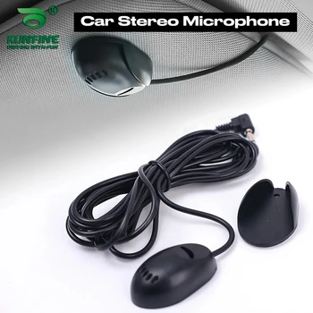 Avto Mikrofon Mini 3,5 mm Žična mikrofona za avto stereo Audio (prostoročni Mikrofon Za DVD, Radio, Predvajalnik Prilepite Tip