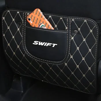 Avto Sedež Nazaj Proti Kick Pad Notranjosti Usnje Auto Anti Scratch Patron Zajema Blazine za Suzuki Swift