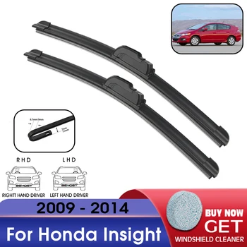 Avtomobilski Brisalec Rezilo Prednje Okno Vetrobransko steklo Gume Ponovno Metlice Za Honda Insight 2009-2014 LHD / RHD 26