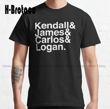 Big Time Rush Helvetica Seznam Klasičnih T-Shirt po Meri Darilo Smešno Ulične Umetnosti Risanka Tee Xs-5Xl Unisex Digitalni Tisk Retro