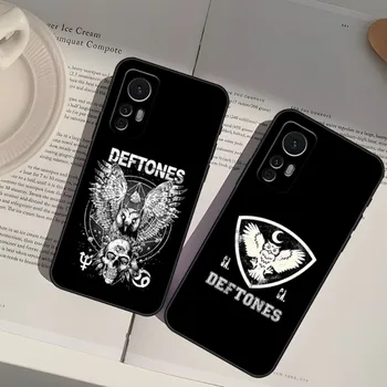 Black Cat Deftones Primeru Telefon Za Xiaomi 13 12 11T 11 9 8 9T 9SE 11i Lite Ultra Note10 Poco F3 M3 M4 X4 GT Pro Zadnji Pokrovček