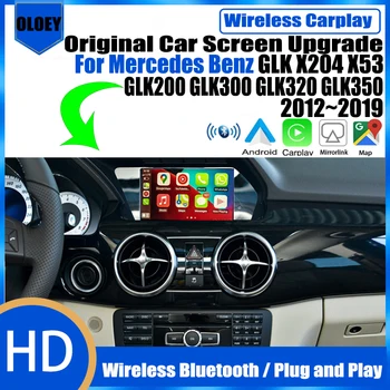 Brezžični Apple CarPlay Android Auto vmesnik AdapterReverseCameraFor Mercedes Benz GLK X204X53GLK200GLK300GLK320GLK3502012~2019