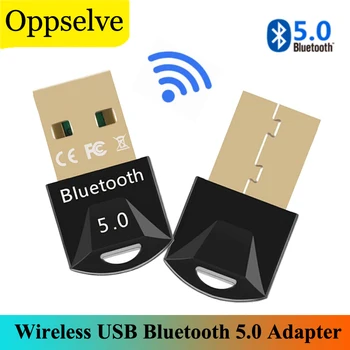 Brezžični USB Bluetooth 5.0 Dongle Adapterja Za Prenosni računalnik Namizni RAČUNALNIK BT Audio Sprejemnik Oddajnik Za Miško Gamepad Zvočnik Slušalke