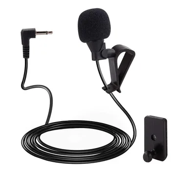 Car Audio Mikrofon 3 Metrov 2.5 mm Priključek Priključite Zunanji Mikrofon Za Avto Pioneer Stereo Radijski Sprejemnik