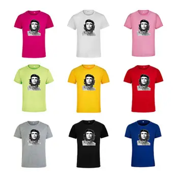 Che Novih Moških Obraz Sliko T-shirt Svobode Revolucijo na Kubi Barva Unisex