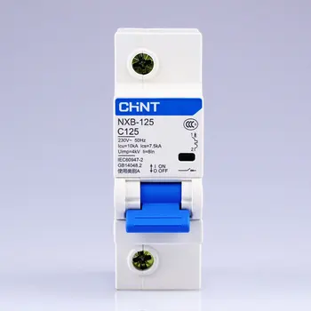 CHNT CHINT NXB-125 1P 63A 80A 100A 125A 230V 220V 50HZ Miniature Circuit breaker MCB NOVO DZ47